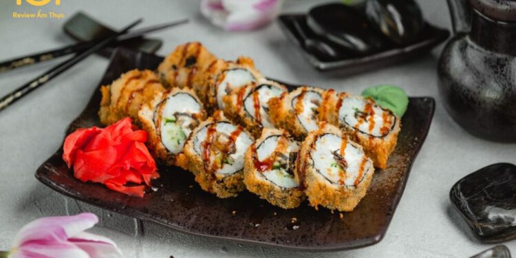 Hướng dẫn cách làm kimbap chiên, thơm ngon, giòn rụm tại nhà 5 kimbap chiên