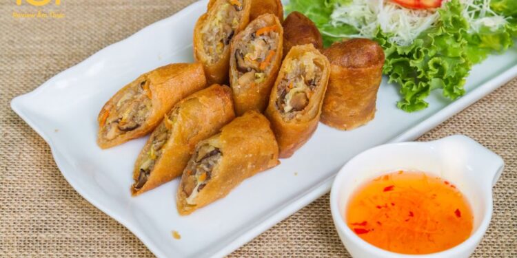 Công thức làm cách làm nem rán Hà Nội chuẩn vị đất Thủ đô 4 nem rán Hà Nội