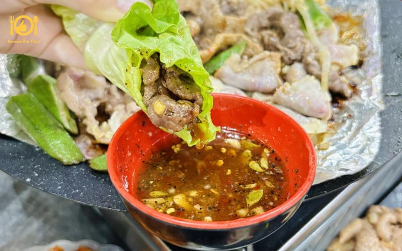 bò nướng đức huy hải phòng