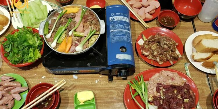 Review quán bò nướng Đức Huy Hải Phòng thơm ngon, đậm vị 6 bò nướng đức huy hải phòng