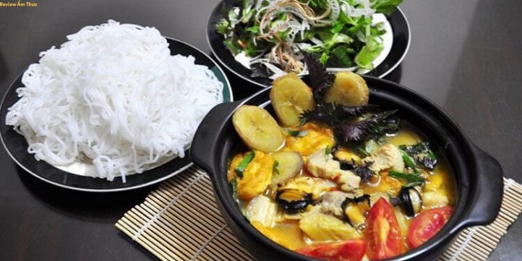 Bún ốc chuối đậu - Mẹo nấu ăn ngon chuẩn vị ngay tại nhà 6 bún ốc chuối đậu