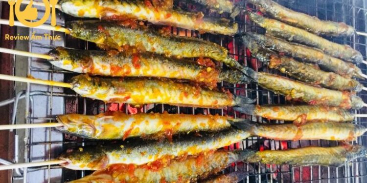 cá kèo nướng muối ớt