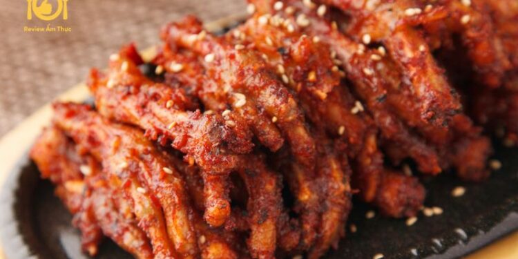 Cách làm chân gà rút xương nướng muối ớt tại nhà đơn giản 10 Cách làm chân gà rút xương nướng muối ớt