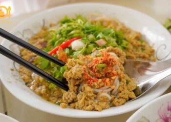 cách nấu bún rạm