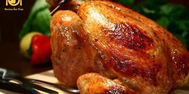 gà nướng mật ong hàn quốc