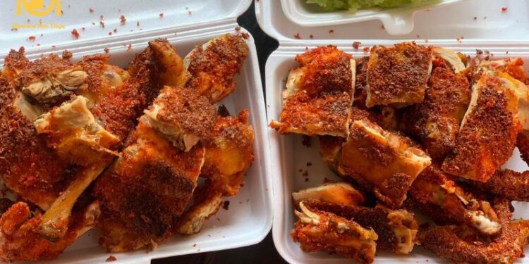 gà nướng muối ớt như ý vũng tàu