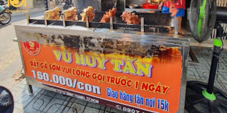 gà nướng muối ớt vũ huy tấn