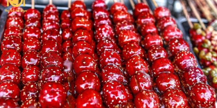 Review món kẹo hồ lô - Chia sẻ nguồn gốc, ý nghĩa, cách làm 6 kẹo hồ lô