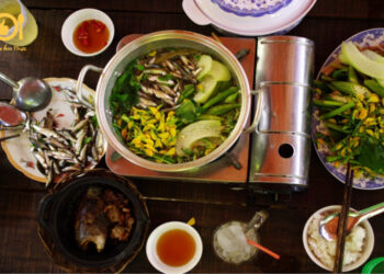 lẩu cá linh
