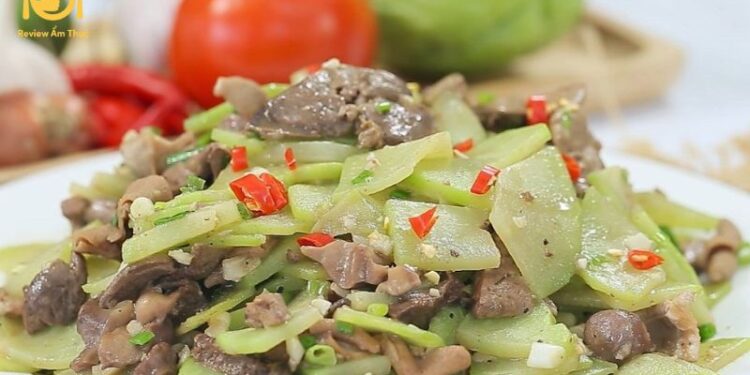 Su su xào thịt bò - Món ngon dễ làm, giòn ngon hết nấc 8 su-su-xao-thit-bo-1