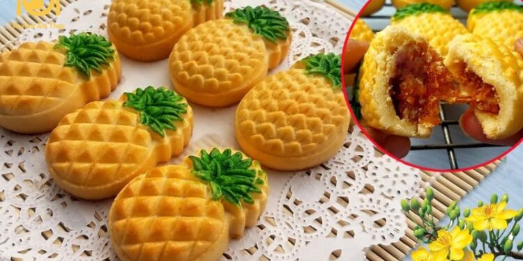 Mách bạn cách làm bánh dứa Đài Loan chua ngọt, thơm ngon tại nhà 7 bánh dứa đài loan