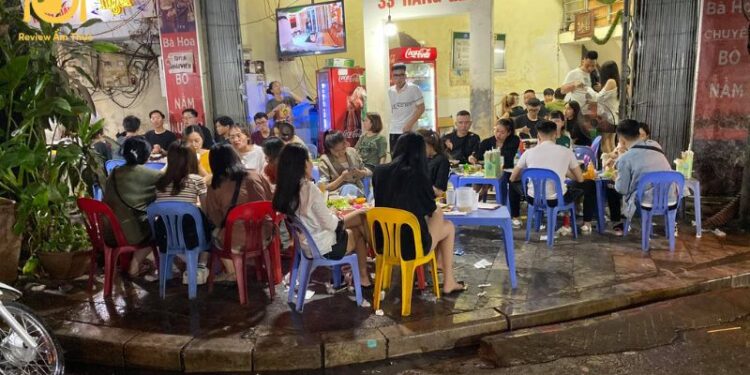 bò nầm nướng bà hoa