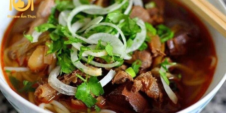 Review bún bò sông Hương vị Huế xưa ngay tại tỉnh Phú Yên 6 bún bò sông hương