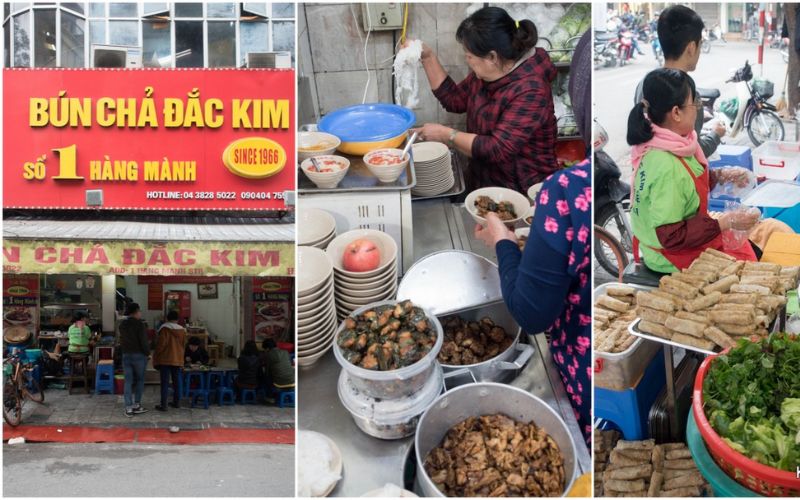 bún chả đắc kim