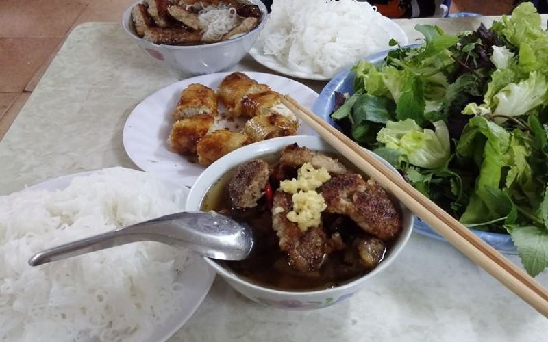 bún chả đắc kim