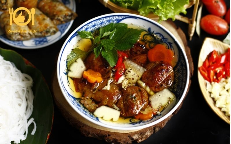 bún chả Hà Nội ở Nha Trang