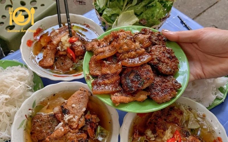 bún chả Hà Nội ở Nha Trang