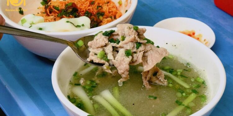 Review bún nước cô Có - Quán ăn chất lượng, giá rẻ, hiếu khách 6 Bún nước cô Có