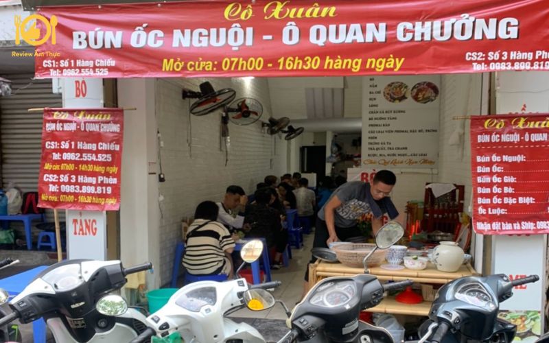 Bún ốc nguội Ô Quan Chưởng