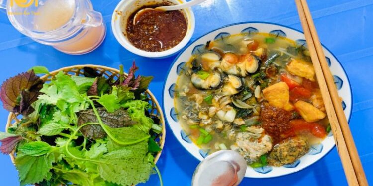 Review quán bún ốc nguội Ô Quan Chưởng thơm ngon số 1 Hà Nội 5 Bún ốc nguội Ô Quan Chưởng