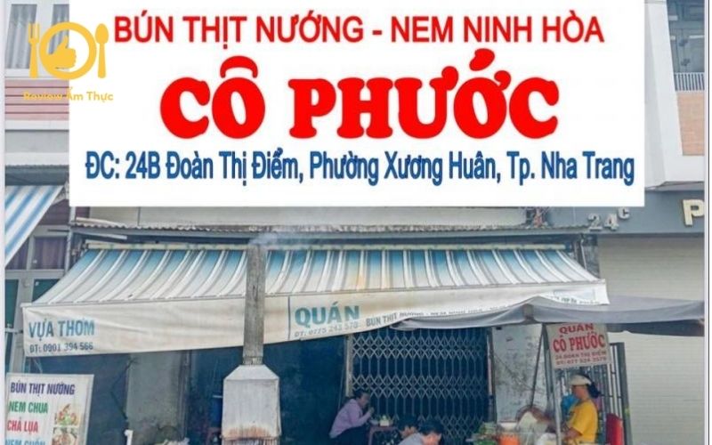 bún thịt nướng Nha Trang