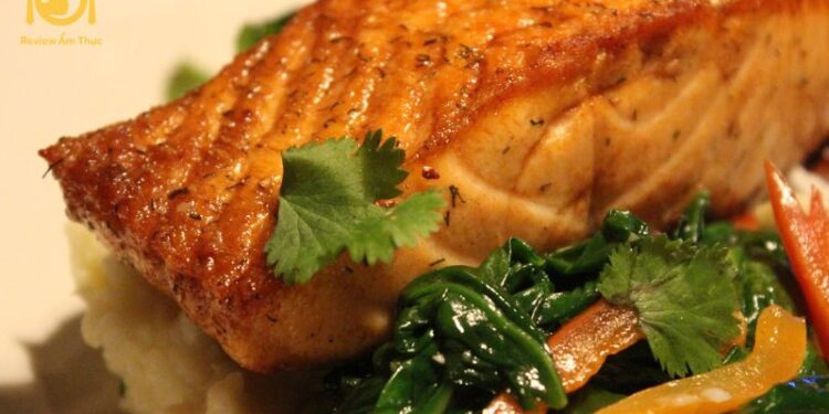 Cách làm cá hồi nướng mật ong 5 phút ngon tuyệt đỉnh 6 cá hồi nướng mật ong