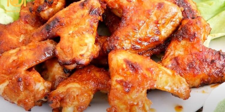 cánh gà nướng mật ong tỏi