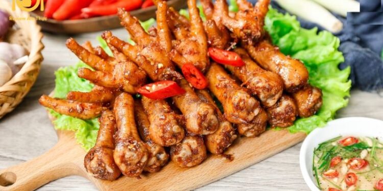 chân gà nướng hà nội