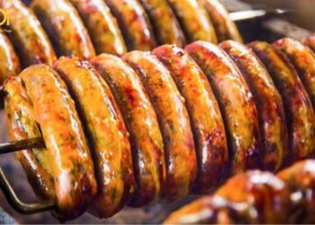 dồi sụn nướng