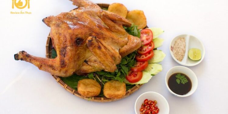 Cách làm gà nướng lu chuẩn vị, chinh phục mọi thực khách khó tính 12 ga-nuong-lu