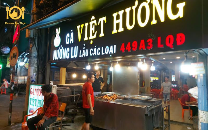 gà nướng lu việt hương