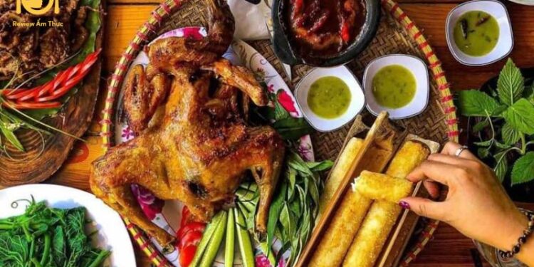 Cách làm gà nướng muối ớt cơm lam đậm vị Tây Nguyên 7 ga-nuong-muoi-ot-com-lam-7