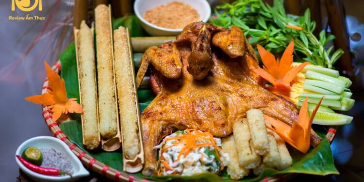 gà nướng sa tế