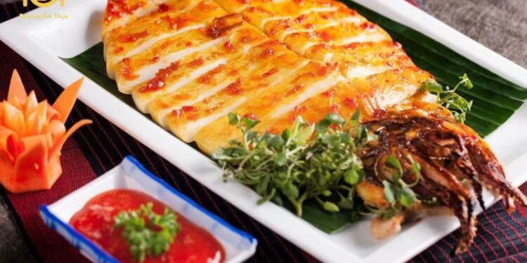 Mực một nắng nướng sa tế - Cách làm món ăn ngon và hấp dẫn nhất 5 mực một nắng nướng sa tế