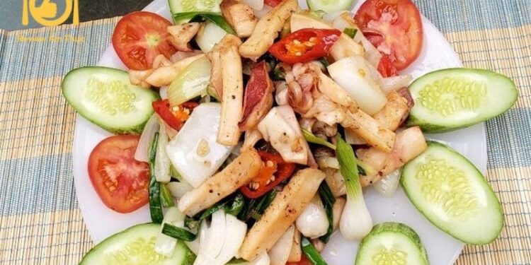 Hướng dẫn chế biến mực một nắng xào siêu giòn, siêu ngọt 6 mực một nắng xào