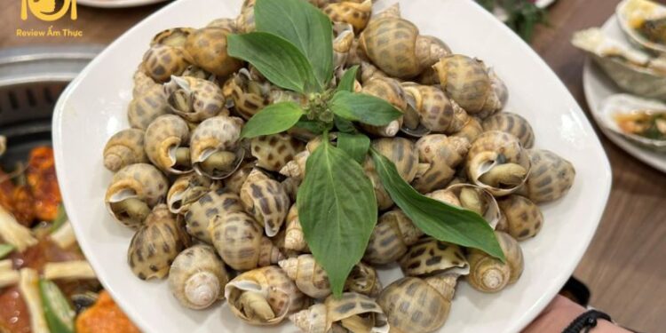 ốc hương nướng