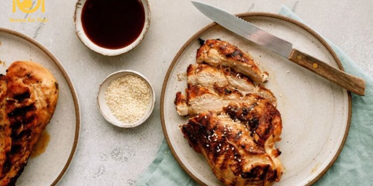 Ức gà nướng Teriyaki - Món Nhật lạ miệng cho thực đơn nhà bạn 8 ức gà nướng teriyaki