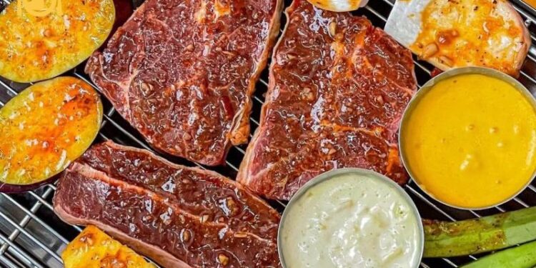 bò nướng tảng quận 7