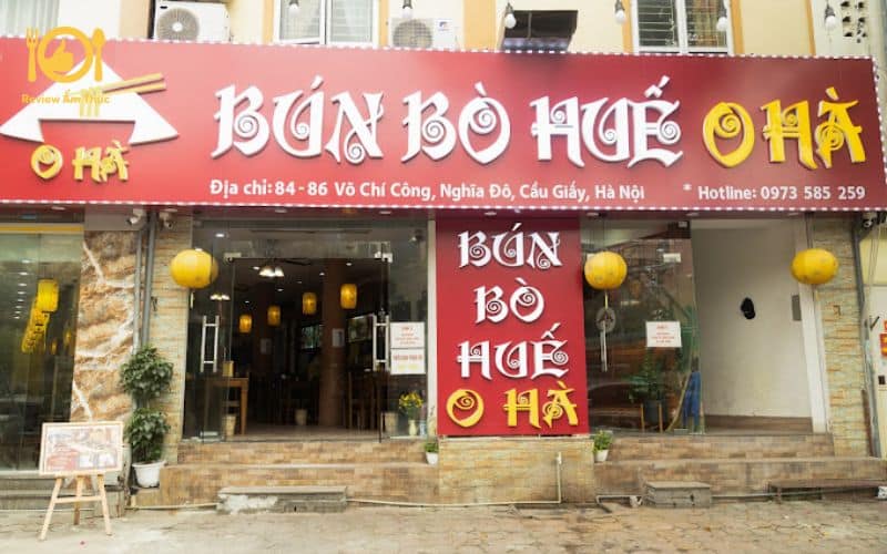 bún bò huế o hà