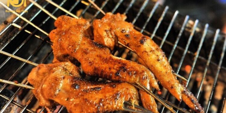 Cách ướp cánh gà nướng than ngon "thần thánh", ăn là ghiền