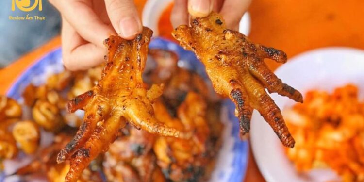 chân gà nướng sài gòn
