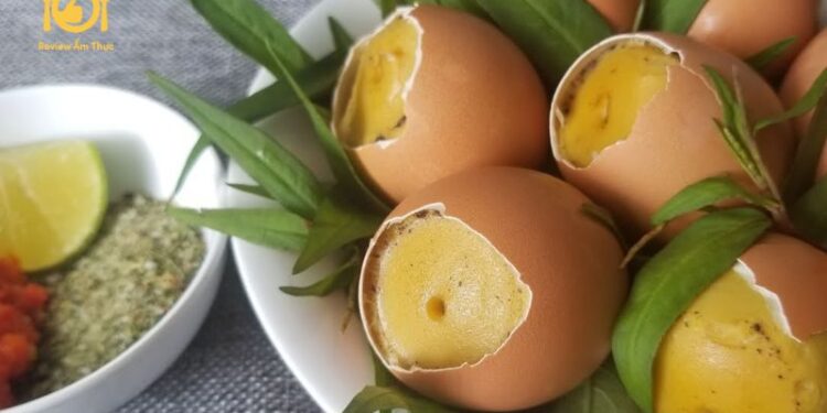 Review hột gà nướng Sóc Nâu - Thiên đường cho tín đồ ghiền trứng 4 hột gà nướng sóc nâu