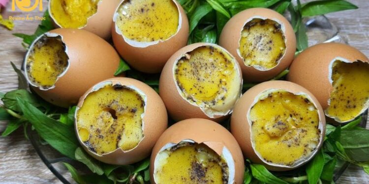 Công thức làm trứng gà nướng - Món ăn đường phố ngon đúng điệu