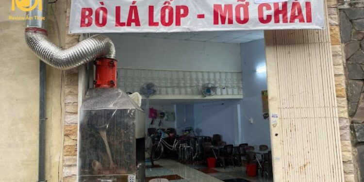 Review Bò Nướng Lá Lốt Đường Ray - Nức tiếng Sài Gòn gần 20 năm 6 bò nướng lá lốt đường ray