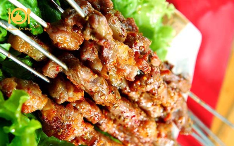 bò nướng mỡ chài