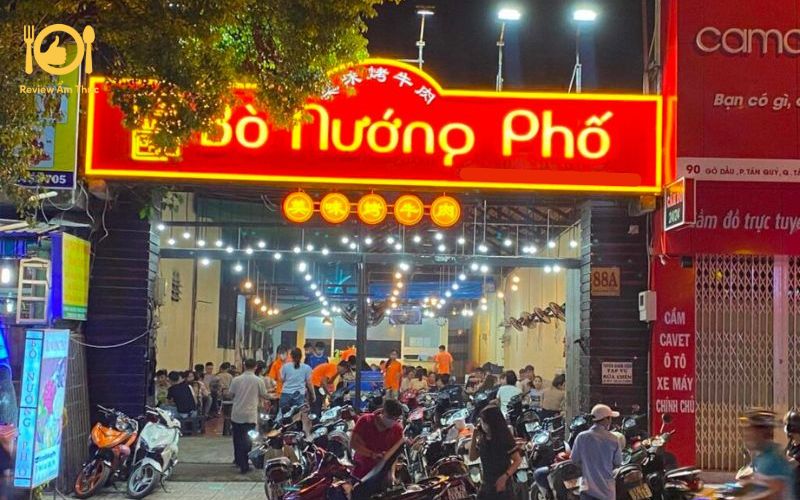 bò nướng phố hậu giang