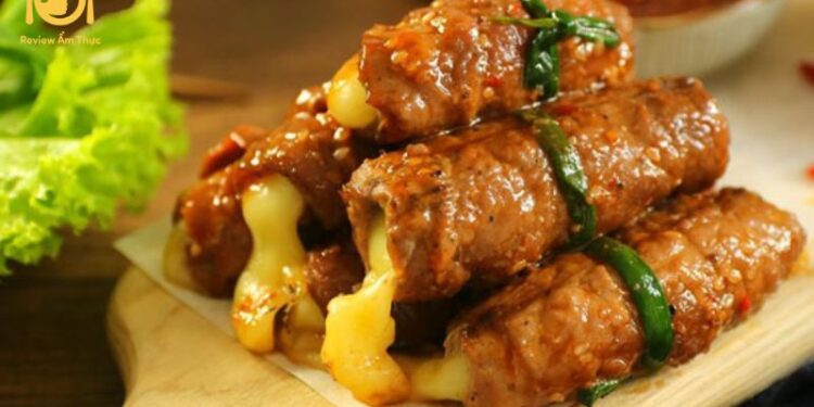 Bí quyết làm bò nướng phô mai bằng nồi chiên không dầu mềm mọng 6 bò nướng phô mai bằng nồi chiên không dầu