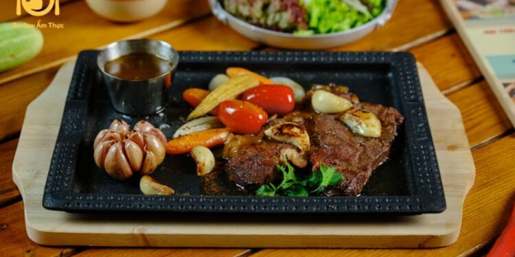 Cách làm bò nướng sốt tiêu đen đơn giản, ngon tuyệt tại nhà 6 bò nướng sốt tiêu đen