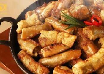 lòng bò nướng