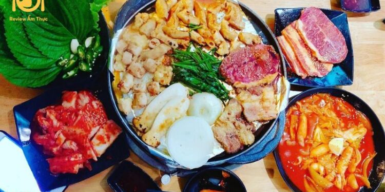 lòng bò nướng hàn quốc quận 1